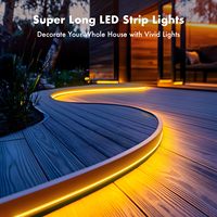 5050 SMD 15M Lampu LED Fleksibel Pintar untuk Ruangan, Lampu Bar LED Tahan Air IP65 / Lampu Strip LED RGB
