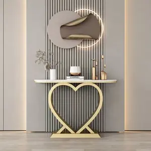 Luxury New design modern marble home furniture entrance table entrance hall console table