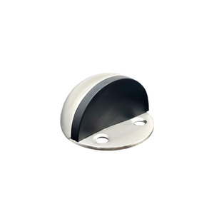 Butée de <span class=keywords><strong>porte</strong></span> magnétique adhésive en gros: acier inoxydable avec pare-chocs en caoutchouc et goupille de charnière - Product Image 1