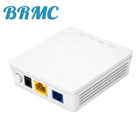 BRMC Modem 1 Port 1 Ge versi bahasa Inggris Xpon ONT Modem Mini 8310M FTTH GPON EPON ONU Modem