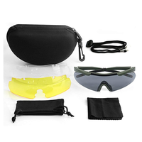Lunettes de soleil photochromiques personnalisées en gros avec logo, lunettes de tir, verres interchangeables, lunettes tactiques