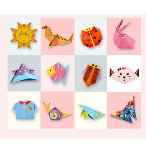 Fábrica Direta: Brinquedos Educacionais Infantis DIY de Origami Musical Inglês Transfronteiriço Feito à Mão para Idades de 5-7 e 8-13 Anos - Product Image 2