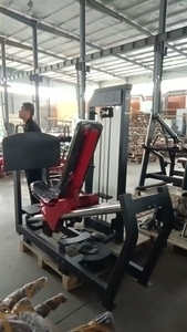 Commercial Seated <strong>Leg</strong> <strong>Press</strong> Machine, Heavy Duty <strong>Horizontal</strong> <strong>Leg</strong> <strong>Press</strong> for Quads, Glutes &amp; Hamstrings Strength Training Equipment - Product Image 5