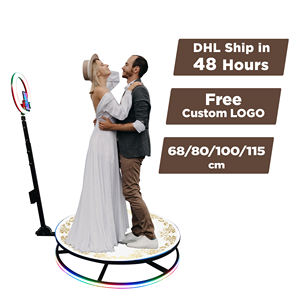 도매 360 비디오 부스 카메라 스피너 매직 미러 360 휴대용 케이스 및 풍선 인클로저와 자동 사진 부스 - Product Image 2