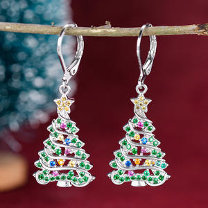 Ensemble de bijoux étoile en or blanc pour femmes, cadeau mignon, bijoux à la mode, accessoires en forme de couronne - Product Image 4