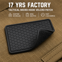 Patchs en caoutchouc PVC conformes REACH, impression de logo personnalisée, laminage écologique pour vêtements, sacs, accessoires - Fabricant OEM