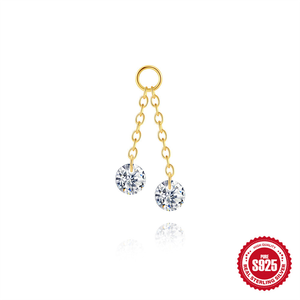 EAR STACK SET Trendy 925 STERLING SILVER <b>EARRINGS</b> Hypoallergenic Mix and Match CARTILAGE <b>EARRINGS</b> for Multiple <b>Piercings</b> Women - Product Image 5