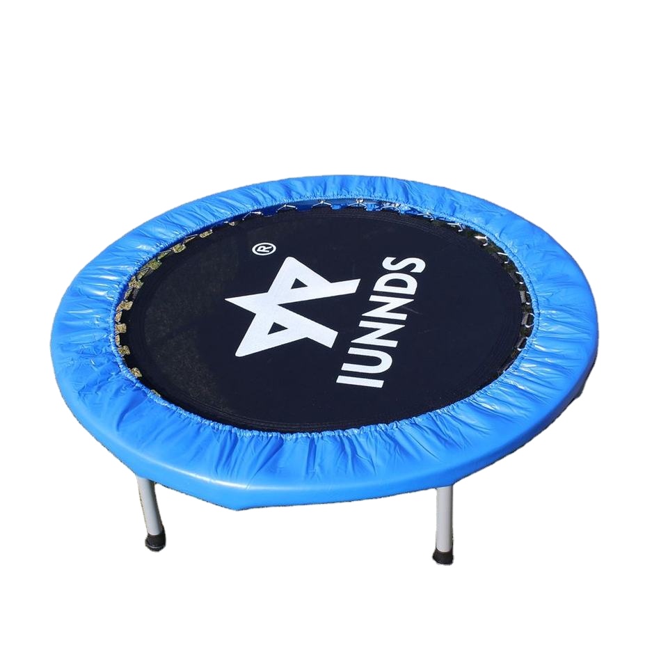 Foldable 38 "मिनी वसंत मुक्त बच्चों बंजी उद्यान Trampoline इनडोर, फिटनेस कूद खेल जिम में व्यायाम Rebounder सस्ते बिक्री पर