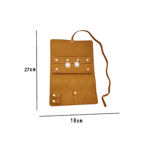Pochette de voyage portable en microfibre anti-oxydation pour bijoux, sac de rangement épaissi pour boucles d'oreilles, bagues et autres bijoux - Product Image 4