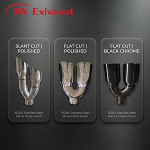<span class=keywords><strong>ป</strong></span>ลายท่อไอเสียคู่ขนาดใหญ่แบบขัดเงา ตัดมุม สำหรับ F-150 ขายส่ง - Product Image 4