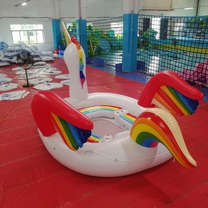 Khổng lồ Inflatable Unicorn Đảng nổi đảo hồ sông bè - Product Image 4