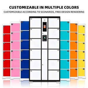 Armario Metálico de Alta Resistencia XinJu para Empleados, con 12/24 Puertas, Teclado Electrónico, para Fábrica, Dormitorio o Almacén - Product Image 3