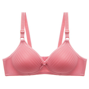 Sujetador transpirable sin anillos de acero para mujer, ropa interior de gran tamaño, correas ajustables, <span class=keywords><strong>2022</strong></span> - Product Image 1