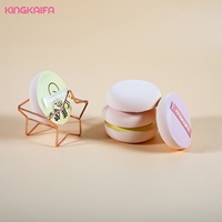 Kingkaifa Éponge ronde de voyage sans latex de haute qualité en polyuréthane Éponge de maquillage multi-forme douce pour bouffée cosmétique