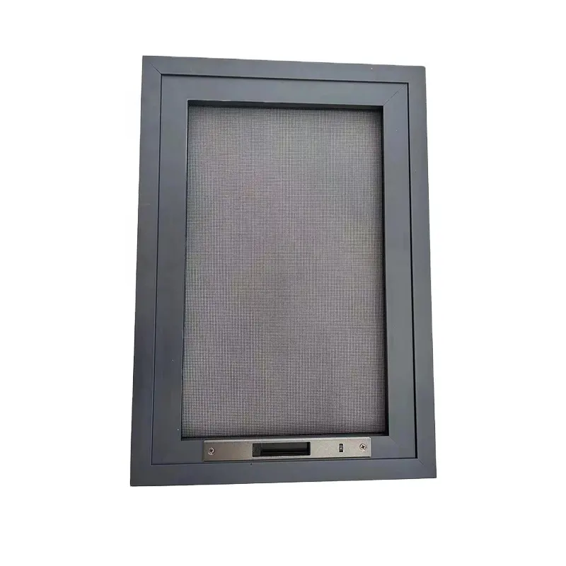 Pantalla de ventana de seguridad marco de aluminio ventana pantalla de seguridad malla de alambre de metal