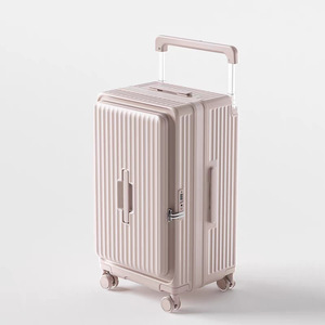 Valigia Personalizzata 2025 di Grande Capacità con Manico Largo e Ruote Girevoli, Leggera e Resistente in Materiale PC, Nuovo Bagaglio da Esportazione - Product Image 6