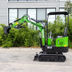 Mini Excavadora HT10B de Nuevo Diseño, 1000 kg, con Motor EPA y Orugas de Goma - Product Image 5