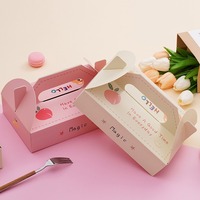 Emballages pour pâtisseries, y compris des macarons, des scones français, des pâtisseries, des boîtes d'emballage portables, des boîtes à biscuits et à gâteaux