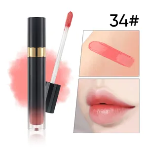 Gloss à lèvres soyeux et personnalisable MLM, haute pigmentation, non-collant, parfum vanille, longue tenue, maquillage des lèvres - Product Image 5