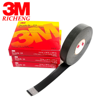 Ruban d'isolation électrique imperméable 3M, adhésif acrylique simple face, matériau PVC, sensible à la pression # Fonction d'avertissement de la bande adhésive 23