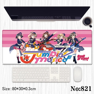 6 Estilos, 80*30CM, Alfombrillas de Ratón Personalizadas con Diseño de <span class=keywords><strong>Bocchi</strong></span> the Rock Gotoh Hitori, Alfombrillas de Juego de <span class=keywords><strong>Anime</strong></span> para Teclado - Product Image 5