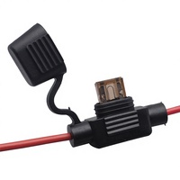 Adaptateur de prise d'alimentation JFS Factory, porte-fusible 5A-30A, fusibles à lame, multi-tensions, noyau en cuivre, isolation en PVC, longueur de câble personnalisable