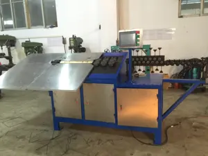 Hl -2D CNC Automatic Steel Wire Bender / Iron Rebar Stirrup Bending Machine para Aço