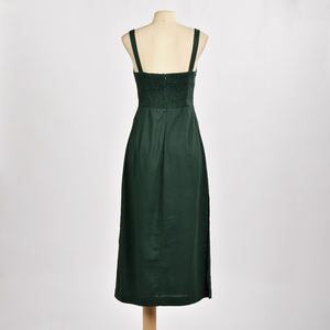 Robe sans manches en coton et lin à prix compétitif, nouveau produit respirant pour femmes - Product Image 3