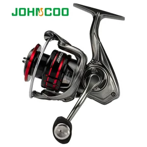 <span class=keywords><strong>Moulinet</strong></span> <span class=keywords><strong>de</strong></span> Pêche Spinning 2000-5000 Bobine en Métal Frein Max 16 kg 10+1 Roulements Pour Pêche en Mer et en Eau Douce Ratio 5.2:1 - Product Image 1
