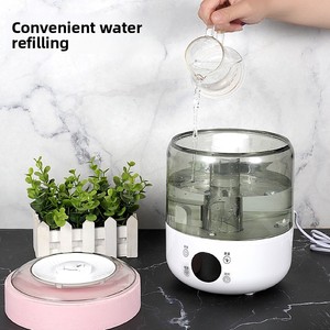 3L Large Capacity Ultrasonic Spray Desktop <b>Humidifier</b> with Timing Function Transparent Water for Household Use - Product Image 4