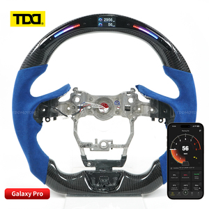 Volante deportivo de fibra de carbono TDD LED para Lexus LC500, volante personalizado original - Product Image 3