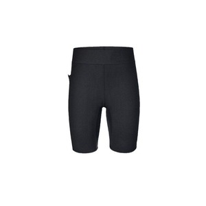 Pantalon de sauna pour hommes, cinq points, noir, élastique, respirant, short de fitness pour la perte de poids et le remodelage corporel - Product Image 5