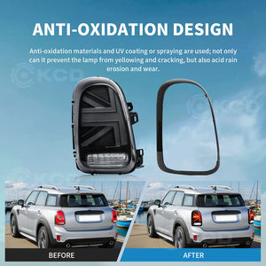 Luz Trasera LED de Estilo Arcaico para <span class=keywords><strong>MINI</strong></span> Countryman F60 2017-2024 <span class=keywords><strong>Cooper</strong></span>/<span class=keywords><strong>Cooper</strong></span> S Hatchback JCW, Luces Traseras Estilo Union Jack - Product Image 2