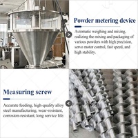 Machine de remplissage et de scellage semi-automatique économique pour sachets et bouteilles, pour épices, savon, farine et poudre, capacité 100g à 10kg