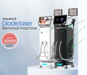 hybrid 808nm diode laser hair removal ice titanium platin price india for hair removal women permanent with painle