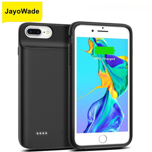 Pin Trường Hợp Đối Với <span class=keywords><strong>iPhone</strong></span> <span class=keywords><strong>6</strong></span> 6S 7 8 SE 2020 <span class=keywords><strong>6</strong></span> Cộng Với 7 Cộng Với 8 Cộng Với Siêu-Mỏng Silicone Bìa Sạc Ngân Hàng Điện Trường Hợp Đối Với <span class=keywords><strong>iPhone</strong></span> 6S - Product Image 1