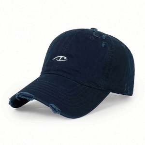 Gorra de Béisbol Vintage al por Mayor Unisex de 6 Paneles Sin Estructura Estilo Dad Hat con Imagen Común 100% Algodón Bordado 3D Diseño Desgastado - Product Image 4