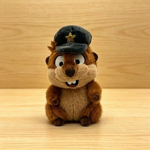 Peluche de chipmunk de <span class=keywords><strong>dessin</strong></span> <span class=keywords><strong>animé</strong></span>, jouet en peluche doux, poupée en tissu brodée aux yeux, cadeau mignon pour la décoration de chambre d'enfant - Product Image 2