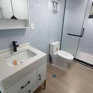 ห้องน้ำเคลื่อนที่ทรงสี่เหลี่ยมผืนผ้า ดีไซน์มินิมอล สำหรับใช้ในห้องน้ำ - Product Image 1