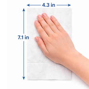 Lingettes humides jetables pour adultes, idéales pour la salle de sport, le fitness, la randonnée, l'<span class=keywords><strong>incontinence</strong></span> et le nettoyage, 1200 unités, sans rinçage - Product Image 2