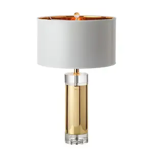 Lampe de Table en cristal au Design nordique moderne et Simple, luminaire décoratif post-moderne, idéal pour une chambre à coucher, ou une Table de chevet, 2022