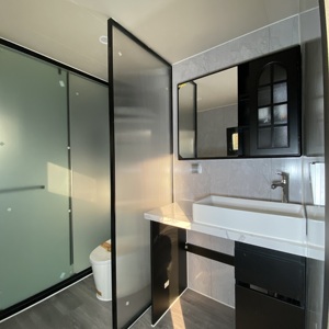 Conteneur modulaire de 20 pieds, mini-maison mobile, hôtels mobiles flexibles, bureau, café, maison préfabriquée, cabine Apple, maison en pod - Product Image 4