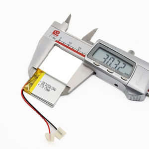 Pasokan Pabrik Baterai Lipo Ketebalan 3mm GEB 302530 <span class=keywords><strong>3</strong></span>.7V 170mAh Baterai Lithium Polymer Isi Ulang Baterai 302530 - Product Image 6