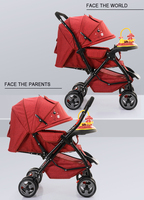 Échantillon Gratuit Poussette Bébé 3-en-1 Haut de Gamme avec Châssis en Alliage d'Aluminium Capacité de Charge 20KG Conception Pliable pour 0-3 Ans