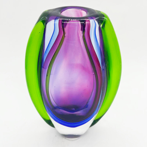 <span class=keywords><strong>Vase</strong></span> moderne de style européen fait à la main en <span class=keywords><strong>verre</strong></span> de couleur Murano Design pour la décoration intérieure pour mariage, noël, hôtels et restaurants - Product Image 6