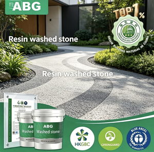 Piedra Lavada con Resina Resistente al Desgaste y Capa Impermeable, Pintura para Piedra para Aceras Municipales y Caminos Peatonales Públicos - Product Image 1