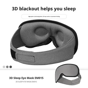 Hot-Selling 3D Stereo Non-Pressure European-Style Sleep <b>Eye</b> <b>Mask</b> Home Use Breathable Light-Blocking <b>Eye</b> Protection Custom - Product Image 3