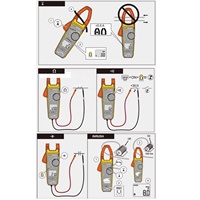 Nouveau multimètre numérique à pince Fluke 374 True RMS AC/DC
