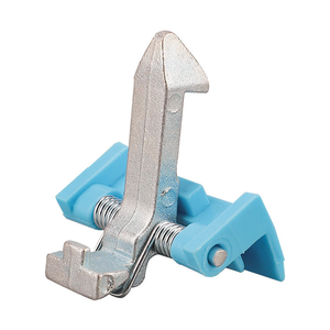 Clip de support d'étagère de réfrigérateur avec ressort, verrouillage métallique, support en plastique et acier durable pour la fixation d'étagères de réfrigérateur - Product Image 3