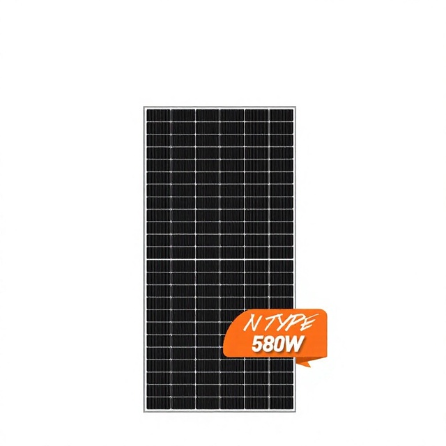 Amso AS800S10 Monocrystalline N-Type for Half Cell Solar Panel 550W-600W Aluminium Frame for Solar Energy
